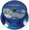 VERBATIM BLU-RAY BD-R 6X 25GB INKJET WHITE CB...