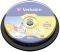 VERBATIM 43641 8CM DVD+RW 1.4GB 10PCS