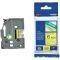  BROTHER P-TOUCH TZE611 YELLOW/BLACK (8...