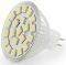  WHITENERGY LED GU5.3 21 SMD 5050 3.1W 12V WARM WHITE
