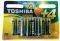 ��������� ALKALINE TOSHIBA AA LR6 8+4PACK