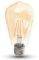 ��������� V-TAC LED 4368 4W AMBER GLASS FILAM...