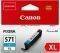 ������ CANON CLI-571XL CYAN �� OEM:0332C001
