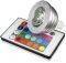  TECHLIGHT LED RGB MR16 3W + REMOTE ...