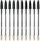 ����� BIC CRISTAL MEDIUM POINT BLACK 10 ���