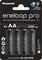 PANASONIC ENELOOP PRO BK-4HCDE 3A 930MAH 4���