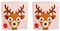   3SPROUTS DEER 19 X 18.5CM ...