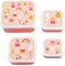    A LITTLE LOVELY COMPANY LUNCH BOX SET ICE-CREAM