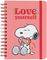   ERIK  A5 / 15 X 21 CM SNOOPY LOVE YOURSELF (90)