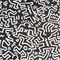  ERIK KEITH HARING GAMING PAD 80 X 35 CM