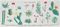  ERIK BOTANICAL CACTI GAMING PAD 80 X 3...