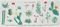 ������ ERIK BOTANICAL CACTI GAMING PAD 80 X 3...