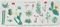 ������ ERIK BOTANICAL CACTI GAMING PAD 80 X 3...