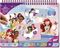 DISNEY PRINCESS TOTUM STICKER BY NUMBER PAD