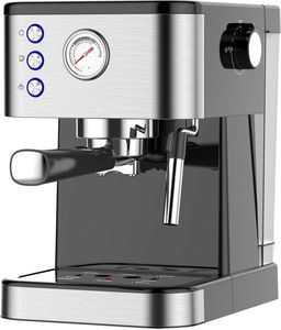  ESPRESSO 20BAR HOBBY HEM-40446 INOX/