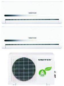 UNITED ΚΛΙΜAΤΙΣΤΙΚΟ MULTI 9000+9000BTU UNITED ΚΛΙΜAΤΙΣΤΙΚΟ MULTI 9000+9000BTU