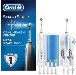   ORAL-B CENTER OXYJET ORAL IRRIGATOR + ORAL-B SMART 5