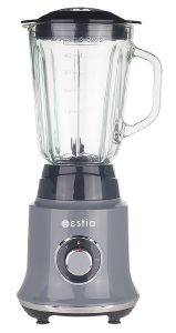 ΜΠΛΕΝΤΕΡ ΜΕ ΓΥΑΛΙΝΗ ΚΑΝΑΤΑ ESTIA AROMA GREY 06-10003 ΜΠΛΕΝΤΕΡ ΜΕ ΓΥΑΛΙΝΗ ΚΑΝΑΤΑ ESTIA AROMA GREY 06-10003