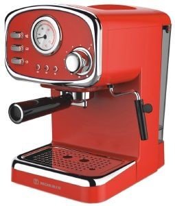 ΚΑΦΕΤΙΕΡΑ ESPRESSO RETRO MORRIS R20808EMR RED ΚΑΦΕΤΙΕΡΑ ESPRESSO RETRO MORRIS R20808EMR RED