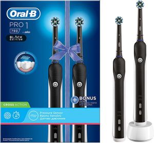 ΗΛΕΚΤΡΙΚΗ ΟΔΟΝΤΟΒΟΥΡΤΣΑ ORAL-B PRO1 790 CROSS ACTION BLACK ΗΛΕΚΤΡΙΚΗ ΟΔΟΝΤΟΒΟΥΡΤΣΑ ORAL-B PRO1 790 CROSS ACTION BLACK