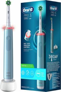 ΗΛΕΚΤΡΙΚΗ ΟΔΟΝΤΟΒΟΥΡΤΣΑ ORAL-B PRO3 3000 CROSS ACTION BLUE ΗΛΕΚΤΡΙΚΗ ΟΔΟΝΤΟΒΟΥΡΤΣΑ ORAL-B PRO3 3000 CROSS ACTION BLUE