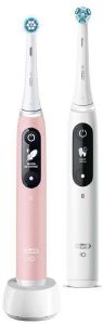   ORAL-B IO SERIES 6 MAGNETIC DUO WHITE & PINK