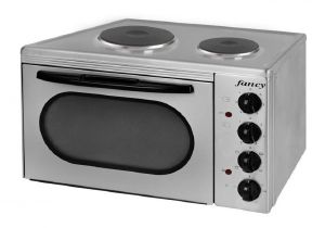 ΦΟΥΡΝΑΚΙ ΜΕ 2 ΕΣΤΙΕΣ FANCY 0154 INOX ΦΟΥΡΝΑΚΙ ΜΕ 2 ΕΣΤΙΕΣ FANCY 0154 INOX