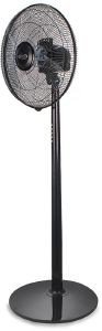 ARGO ΑΝΕΜΙΣΤΗΡΑΣ ΟΡΘΟΣΤΑΤΗΣ 40CM ARGO STANDY EVO BLACK ΜΕ ΤΗΛΕΧΕΙΡΙΣΤΗΡΙΟ