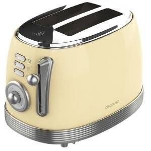 ���������� RETRO CECOTEC TOAST&TASTE 800 VINTAGE LIGHT YELLOW 03210