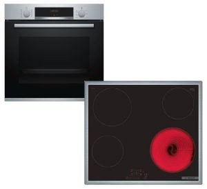 ΣΕΤ ΦΟΥΡΝΟΥ-ΕΣΤΙΑΣ BOSCH HBA534ES00 + PKE645BB2E ΣΕΤ ΦΟΥΡΝΟΥ-ΕΣΤΙΑΣ BOSCH HBA534ES00 + PKE645BB2E