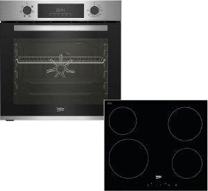 ΣΕΤ ΦΟΥΡΝΟΣ-ΕΣΤΙΑ BEKO BBIE12300XD + HIC64401T ΣΕΤ ΦΟΥΡΝΟΣ-ΕΣΤΙΑ BEKO BBIE12300XD + HIC64401T
