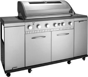 LANDMANN ΨΗΣΤΑΡΙΑ ΥΓΡΑΕΡΙΟΥ LANDMANN GAS BBQ INOX LD 12120