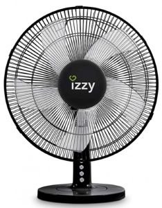 IZZY ΕΠΙΤΡΑΠΕΖΙΟΣ ΑΝΕΜΙΣΤΗΡΑΣ 40CM IZZY IZ-9023 ΜΑΥΡΟΣ