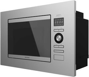 ΕΝΤΟΙΧΙΖΟΜΕΝΟΣ ΦΟΥΡΝΟΣ ΜΙΚΡΟΚΥΜΑΤΩΝ ΜΕ ΓΚΡΙΛ 800 W CECOTEC GRANDHEAT 2090 BUILT-IN STEEL CEC-01382 ΕΝΤΟΙΧΙΖΟΜΕΝΟΣ ΦΟΥΡΝΟΣ ΜΙΚΡΟΚΥΜΑΤΩΝ ΜΕ ΓΚΡΙΛ 800 W CECOTEC GRANDHEAT 2090 BUILT-IN STEEL CEC-01382