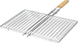 ΣΧΑΡΕΣ BBQ ΨΗΣΙΜΑΤΟΣ NAVA BBQ GURU ΜΕΤΑΛΛΙΚΗ ΔΙΠΛΗ (40Χ30CM) ΣΧΑΡΕΣ BBQ ΨΗΣΙΜΑΤΟΣ NAVA BBQ GURU ΜΕΤΑΛΛΙΚΗ ΔΙΠΛΗ (40Χ30CM)