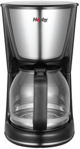 ΚΑΦΕΤΙΕΡΑ ΦΙΛΤΡΟΥ HOBBY 1.8L HCM-40350 ΜΑΥΡH/INOX ΚΑΦΕΤΙΕΡΑ ΦΙΛΤΡΟΥ HOBBY 1.8L HCM-40350 ΜΑΥΡH/INOX