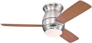   44 WESTINGHOUSE HALLEY BRUSHED ALUMINIUM