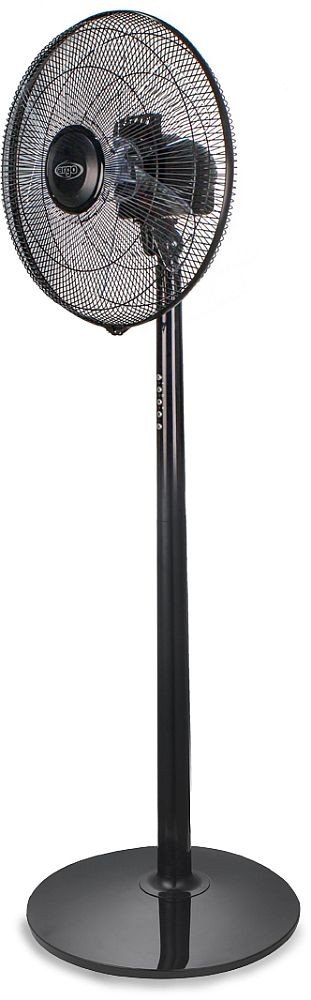 ARGO ΑΝΕΜΙΣΤΗΡΑΣ ΟΡΘΟΣΤΑΤΗΣ 40CM ARGO STANDY EVO BLACK ΜΕ ΤΗΛΕΧΕΙΡΙΣΤΗΡΙΟ