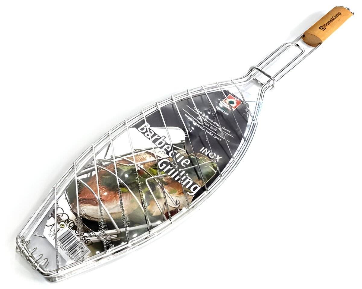 ΣΧΑΡΑ ΨΑΡΙΟΥ BBQ HOME-CAMP ΑΝΟΞΕΙΔΩΤΗ 66X14CM