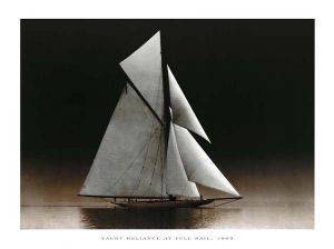 ΑΝΤΙΓΡΑΦΟ YACHT RELIANCE AT FULL SAIL 40 X 50 CM ΑΝΤΙΓΡΑΦΟ YACHT RELIANCE AT FULL SAIL 40 X 50 CM