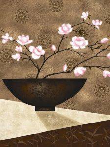  CHERRY BLOSSOM IN BOWL 40 X 50 CM