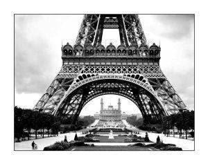 ��������� LA TOUR EIFFEL ET LE VIEUX TROCADERO 40 X 50 CM