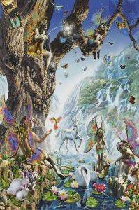 POSTER FAIRY FALLS 61 X 91.5 CM