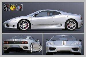 POSTER FERRARI STRADALE 61 X 91.5 CM