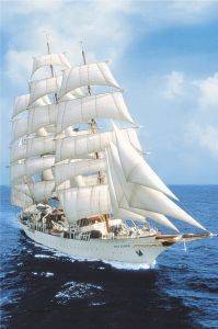 POSTER THE SEA CLOUD 61 X 91.5 CM POSTER THE SEA CLOUD 61 X 91.5 CM