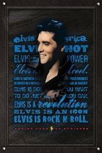POSTER ELVIS ROCK N ROLL 61 X 91.5 CM