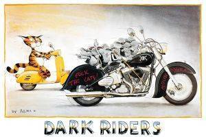 POSTER DARK RIDERS 61 X 91.5 CM