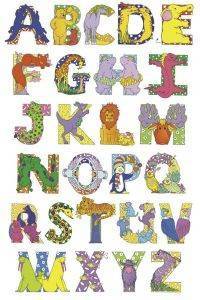 POSTER ANIMAL ALPHABET 61 X 91.5 CM POSTER ANIMAL ALPHABET 61 X 91.5 CM