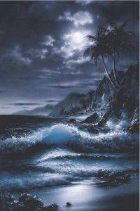 POSTER MOONRISE 61 X 91.5 CM