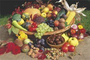 POSTER AUTUMN FRUIT 61 X 91.5 CM
